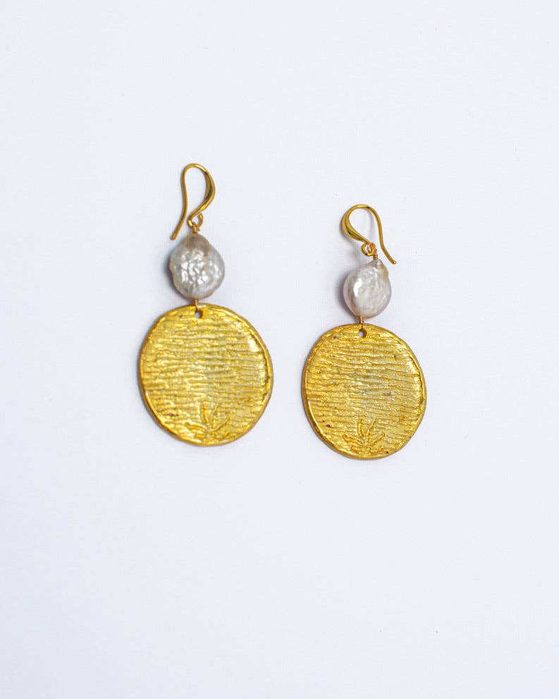 La Perla Gold Tam Earrings