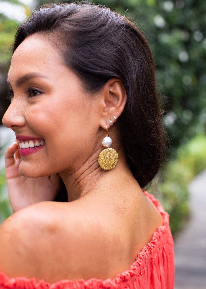 La Perla Gold Tam Earrings