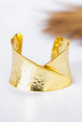 Golden Twist Cuff
