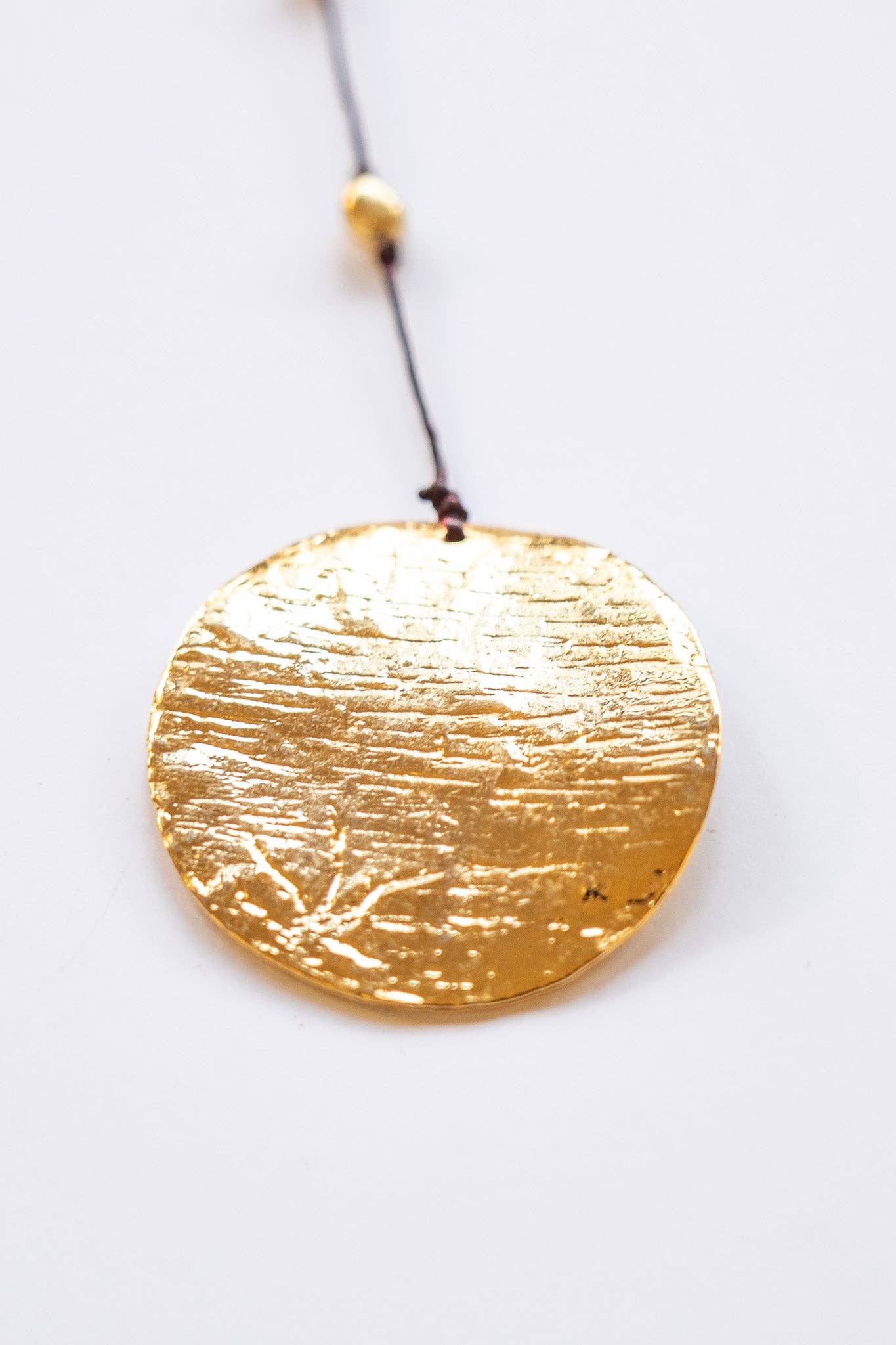 Golden Sun Gold Alloy Necklace