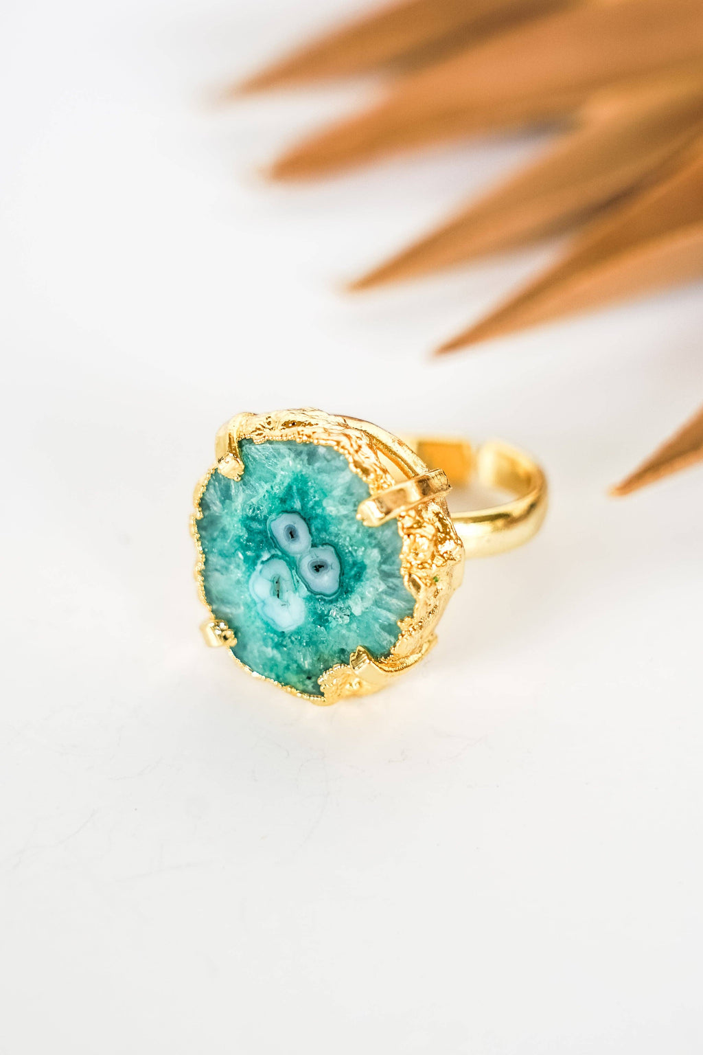Dasha Solar Quartz Ring